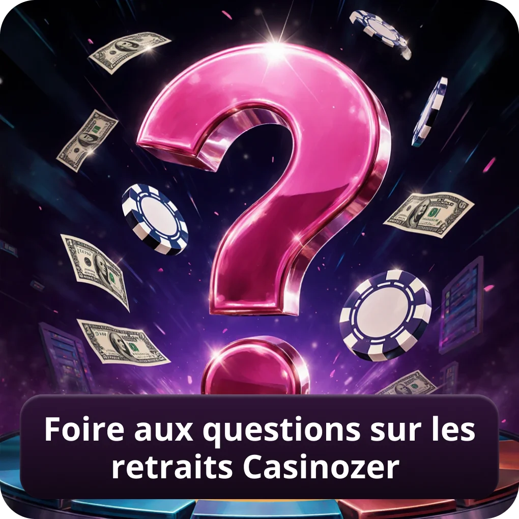 Foire aux questions sur les retraits Casinozer