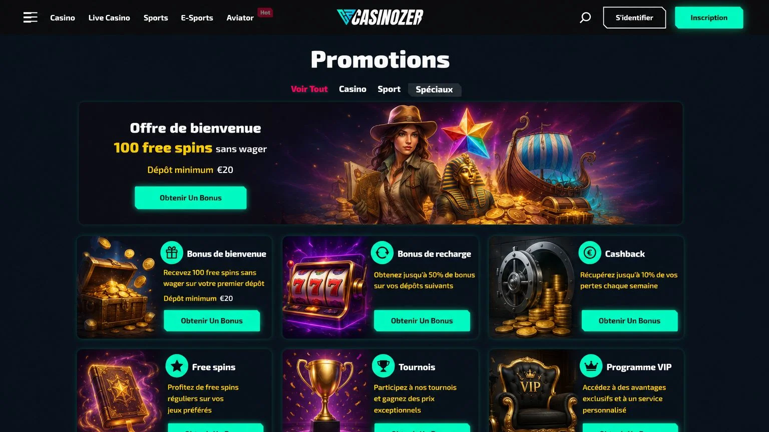 Comment activer un code promo Casinozer ?